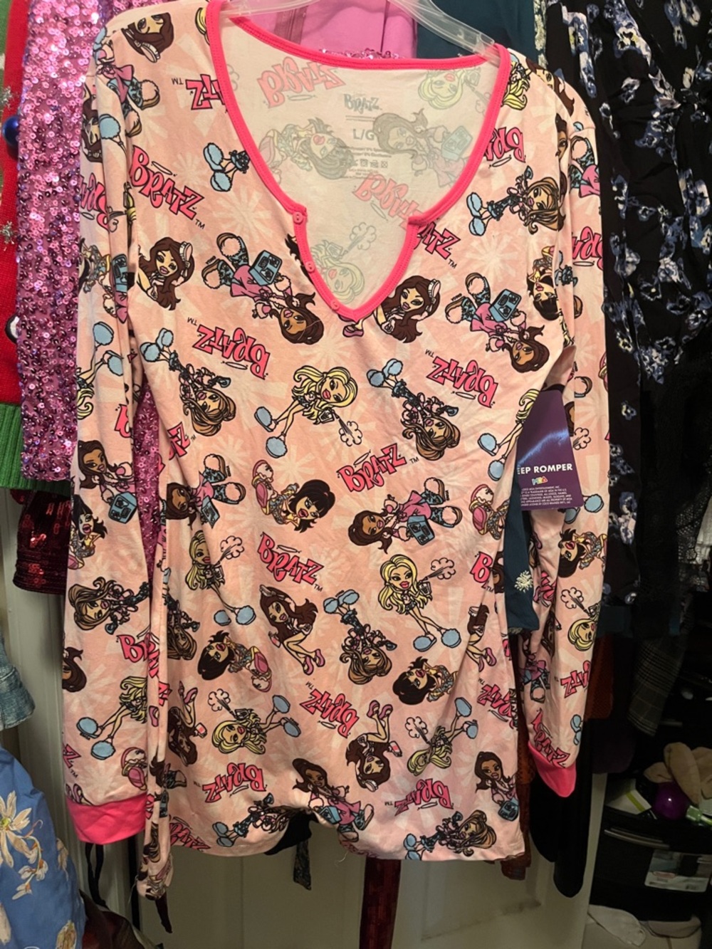 Bratz romper large sleepwear